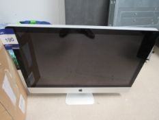 Apple iMac 27 2.7QC 2x2GB, 1TB HDD 27in LED 19:9 widescreen computer