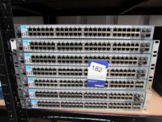 7 HP 2510G-48 Pro curve 48 port switches