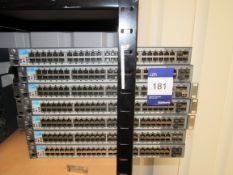 7 HP 2510G-48 Pro curve 48 port switches