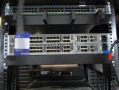 1 Cisco CISCO NEXUS 5020 - N5K-C5020P-BF V04 - 52x 10GbE SFP ports. 2x N5K-M1600 Switches, with