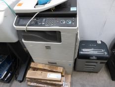 Sharp MX-C310 Photocopier with a quantity of Toner Cartridges and a Fellows W-9C+ Shredder