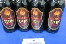 Total of 24 Lion Imported Stout