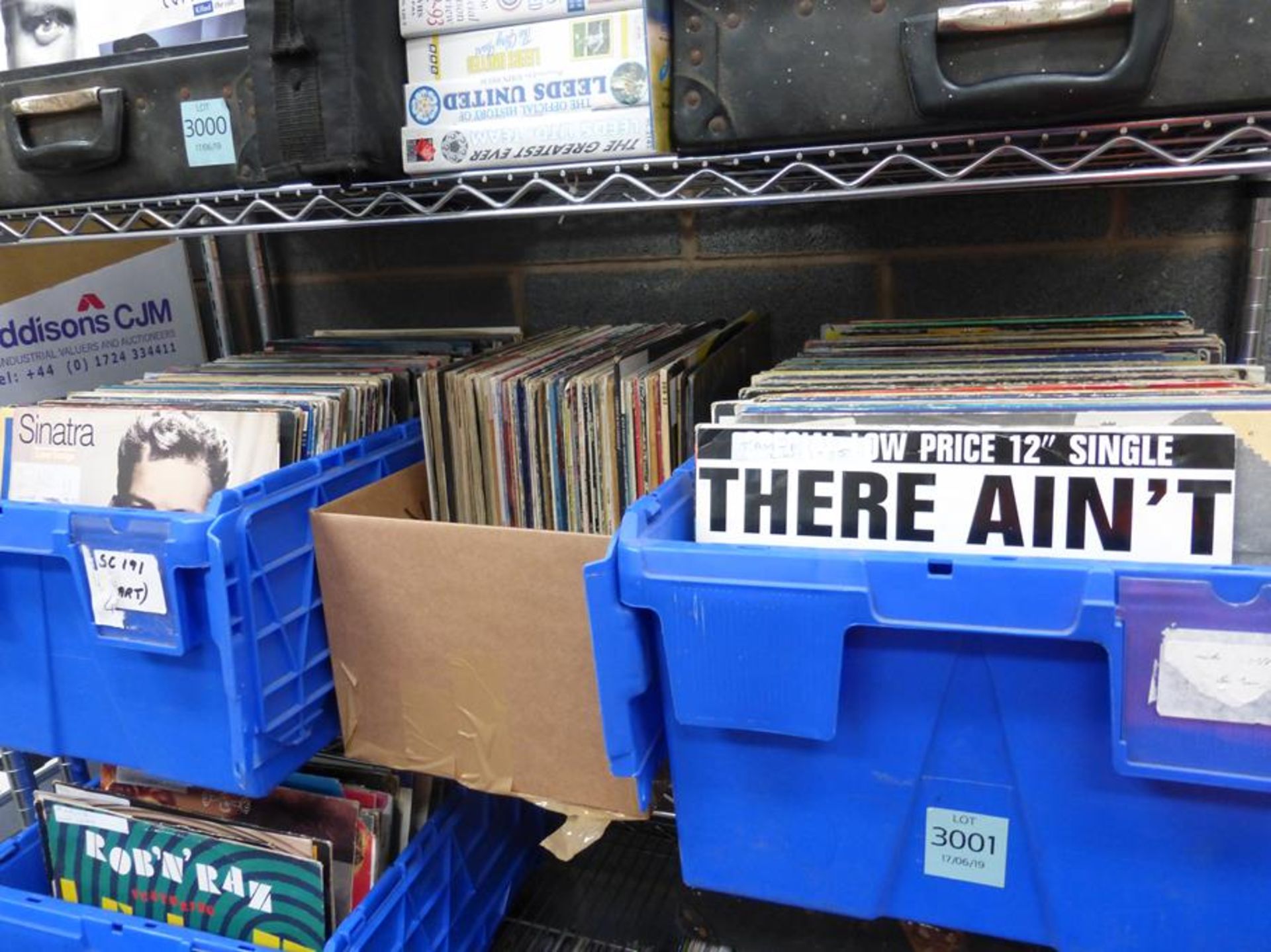 A Quantity of Vinyl Records