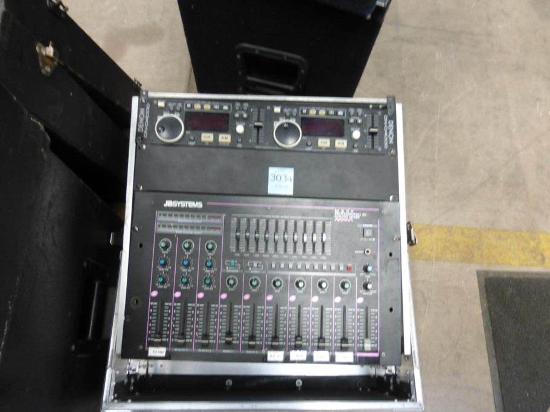 Denon DN-D4000 Controller Unit with Jbsystems MX09 Pro DJ Sound Mixer - Image 2 of 2