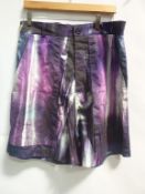 2 x Black Printed Lee Jeans (XS) (XS), Berthold Digital Print Purple Shorts (S)