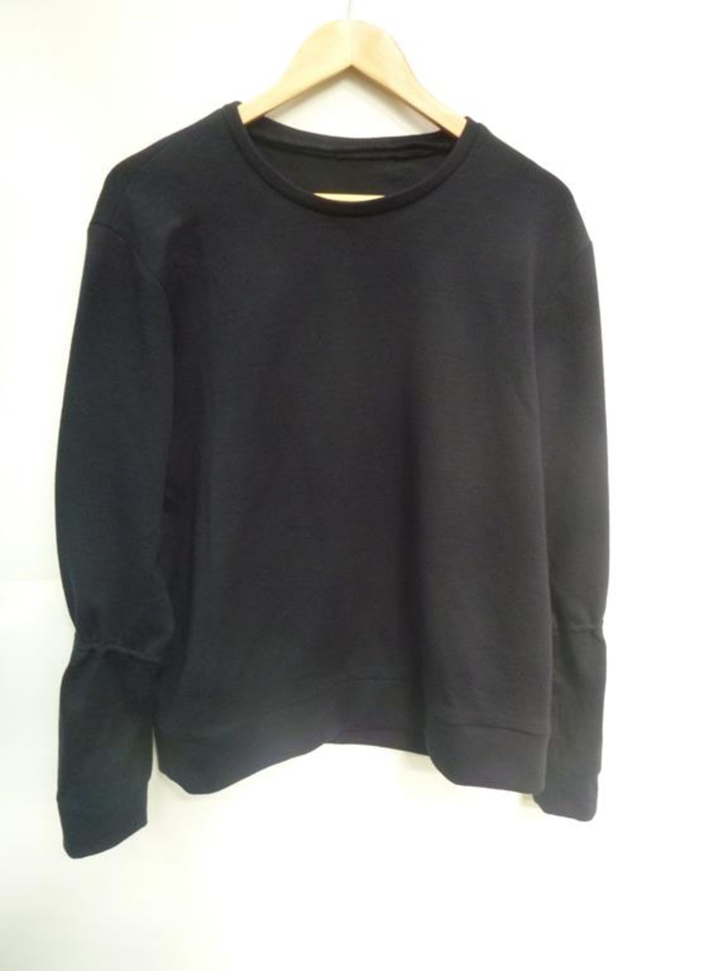 Four White Long Sleeve T-Shirts, Four Black Long Sleeve (3 S, L), Navy Sweatshirt (?) and - Image 9 of 10