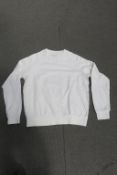 8 Other Ragian Sweatshirts Long Sleeved, Colour Ecru, 3 x XL, 3 x Med, 2 x Small