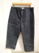 Black Trousers (XL), Berthold Blue Shorts (S), Black Jeans (XL), 3 x Blue Jeans (L) (L) (L)