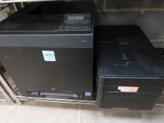 Dell 2130cn Colour Laser Printer and a Brother MFC-J5320DW Wireless Colour Inkjet Printer