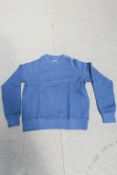 8 Other Ragian Sweatshirts Long Sleeved, Colour Navy, Sizes - 5 x Medium, 3 x Large