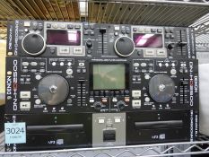 Denon DJ DN-D4500MK2 Remote Controller, Denon DN-HD2500 Media Player & Controller and a Denon DJ DN-