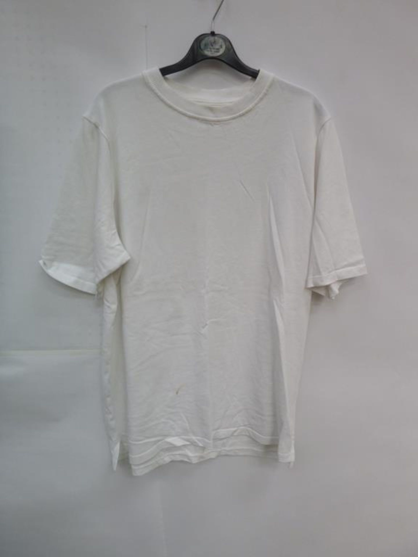 Three White Short Sleeve T-Shirt (2 XS, M), White Long Sleeve Jacket (S), Bright Yellow 'MX ISM' T- - Image 9 of 9