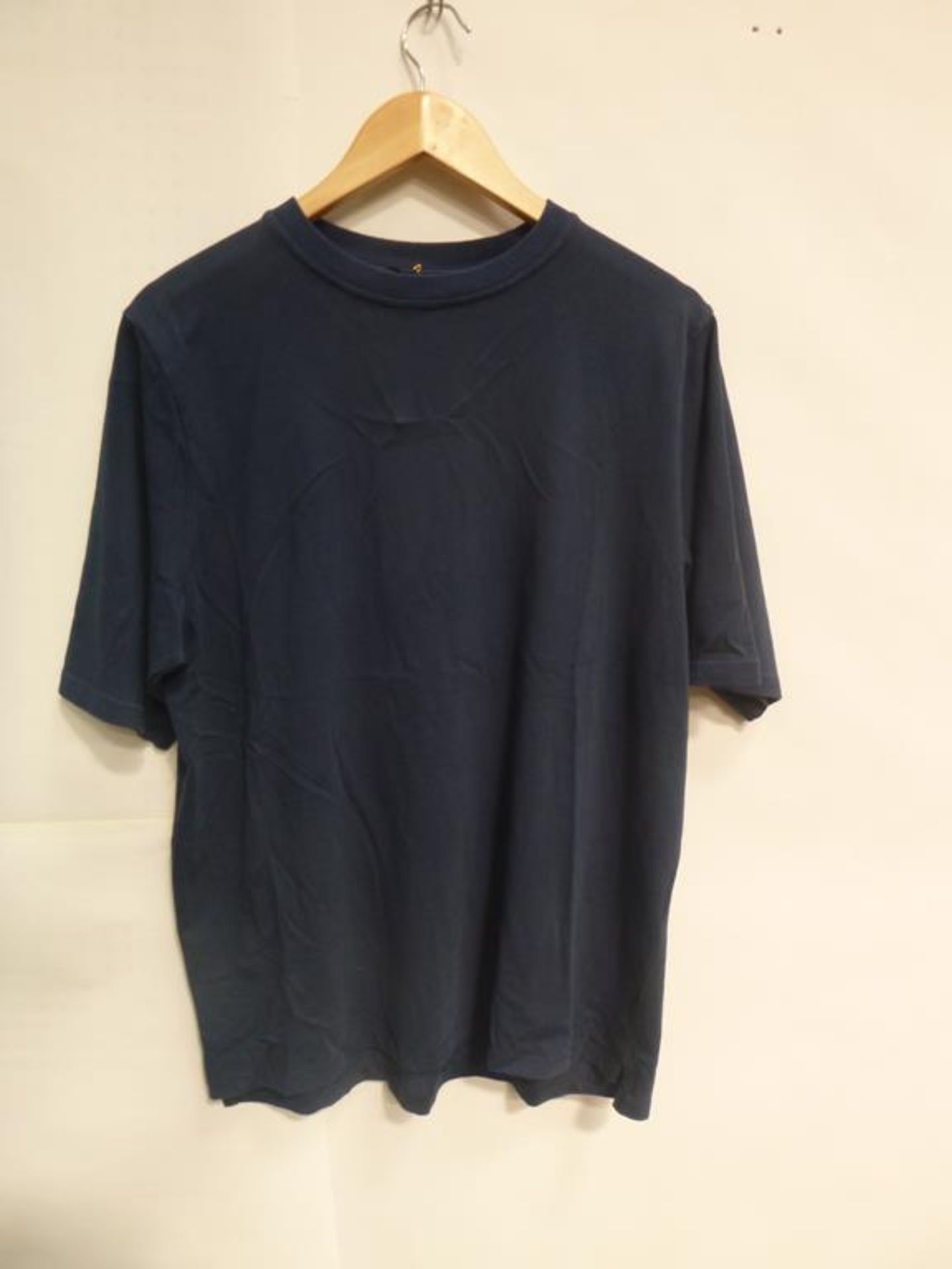 Three Navy Short Sleeve T-Shirts (2 XS, S), Two Navy Long Sleeve T-Shirts (XS, M), Celia Crew Linen - Image 2 of 7