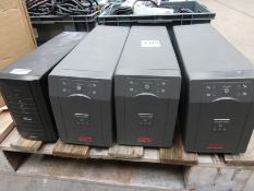 3 X APC Smart-UPS (SC6201), 1 x Ups Oxxtron, 800VA
