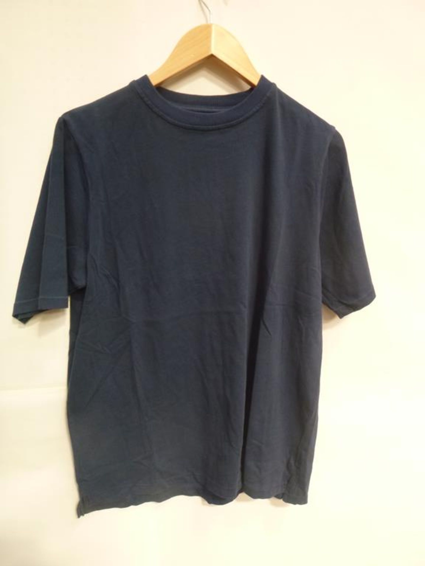 Three Navy Short Sleeve T-Shirts (2 XS, S), Two Navy Long Sleeve T-Shirts (XS, M), Celia Crew Linen - Image 3 of 7