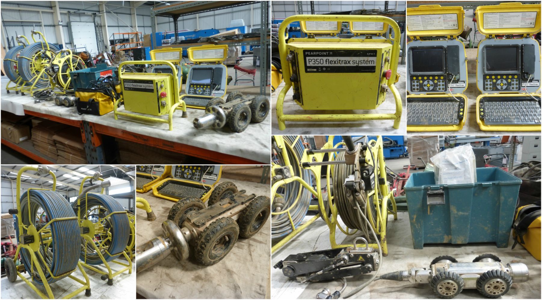 Complete Package of Pearpoint Pipeline Inspection Equipment