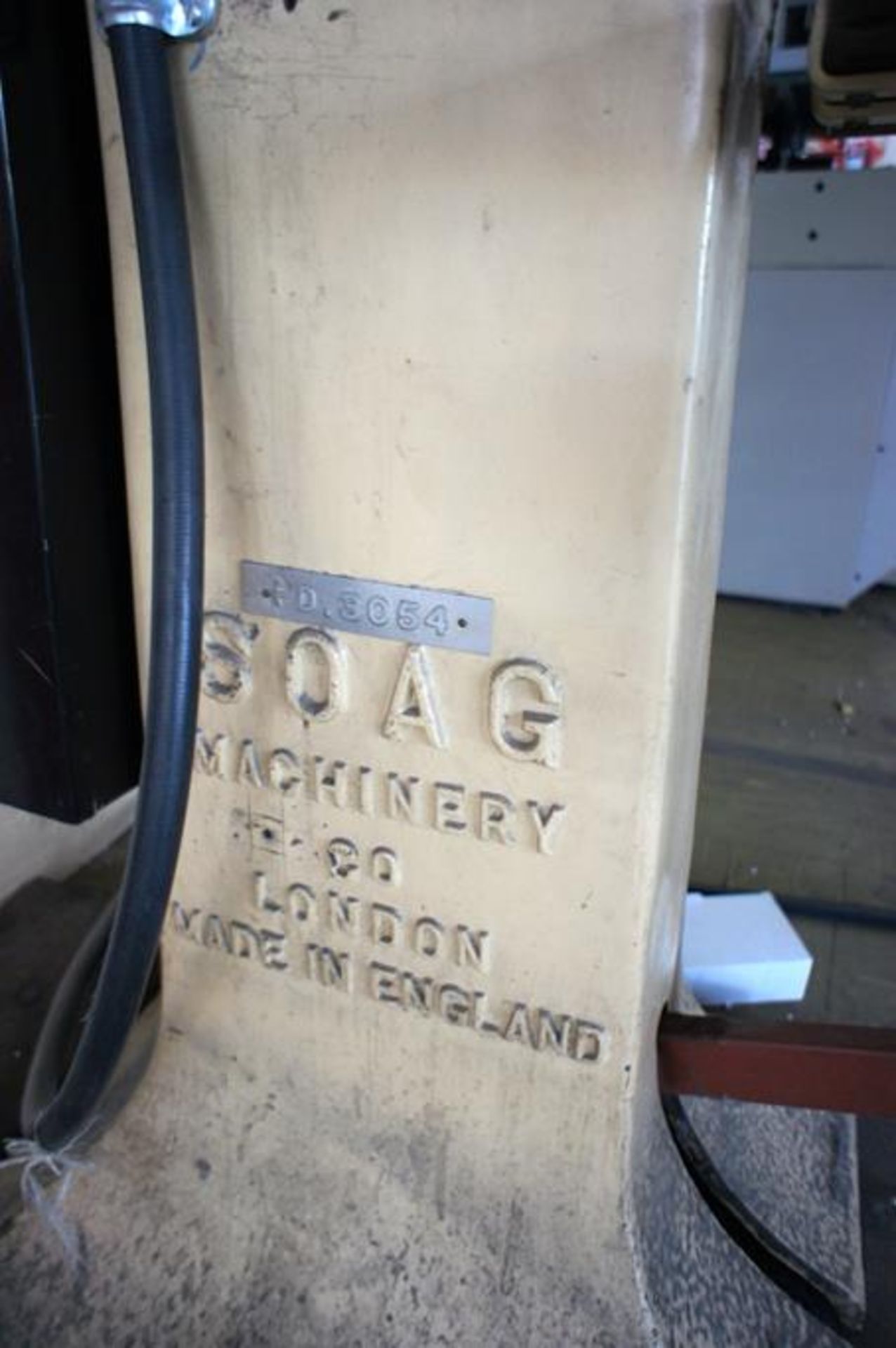 * SOAG, Paper Drilling Machine, Table Shift, serial number PD.3054. Please note Collection of this - Bild 24 aus 29