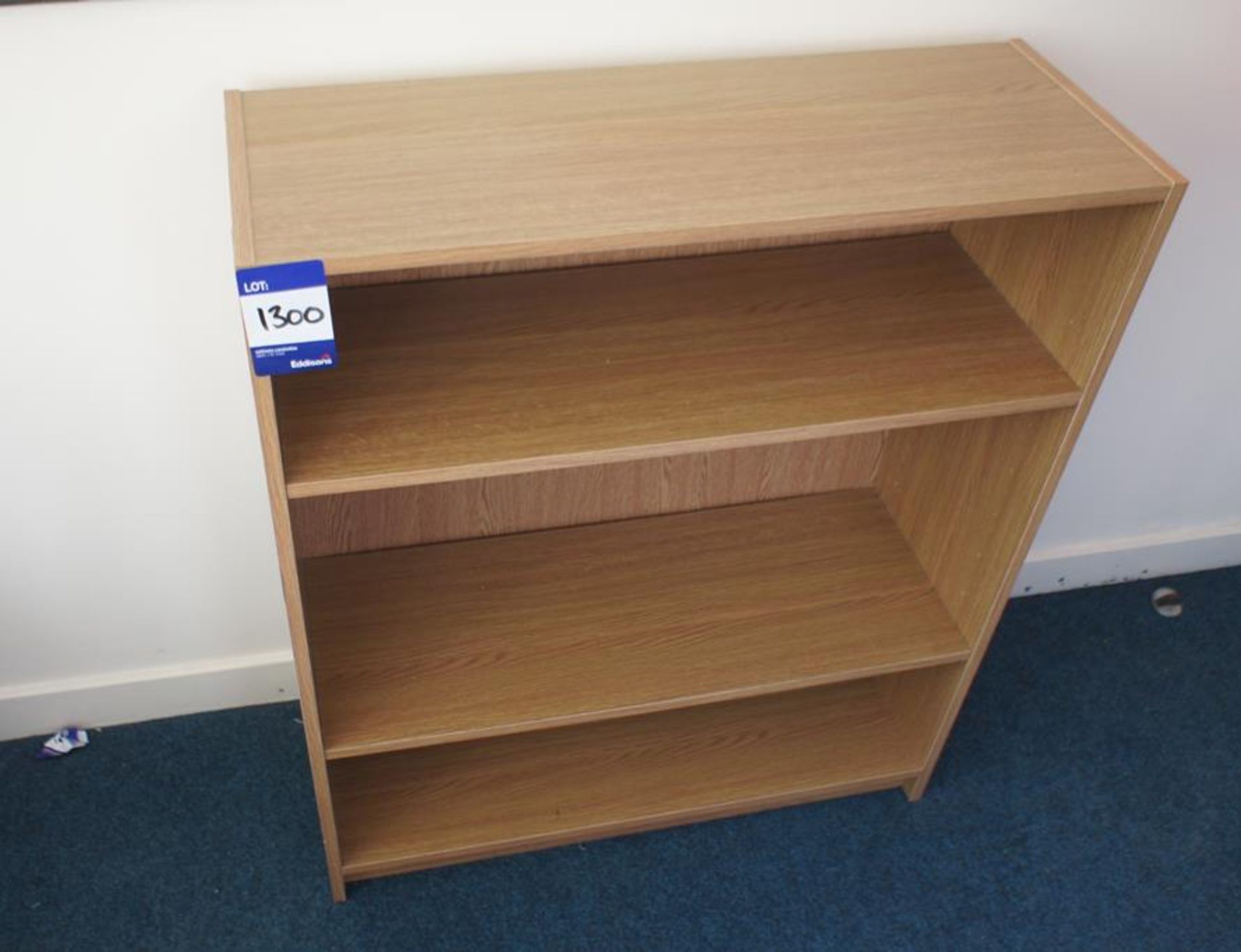 * Oak Effect Open Front Bookcase 910 x 680 x 300 Photographs are provided for example purposes