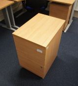 * Oak Effect Desk High Pedestal 600mm Deep Photographs are provided for example purposes only and do