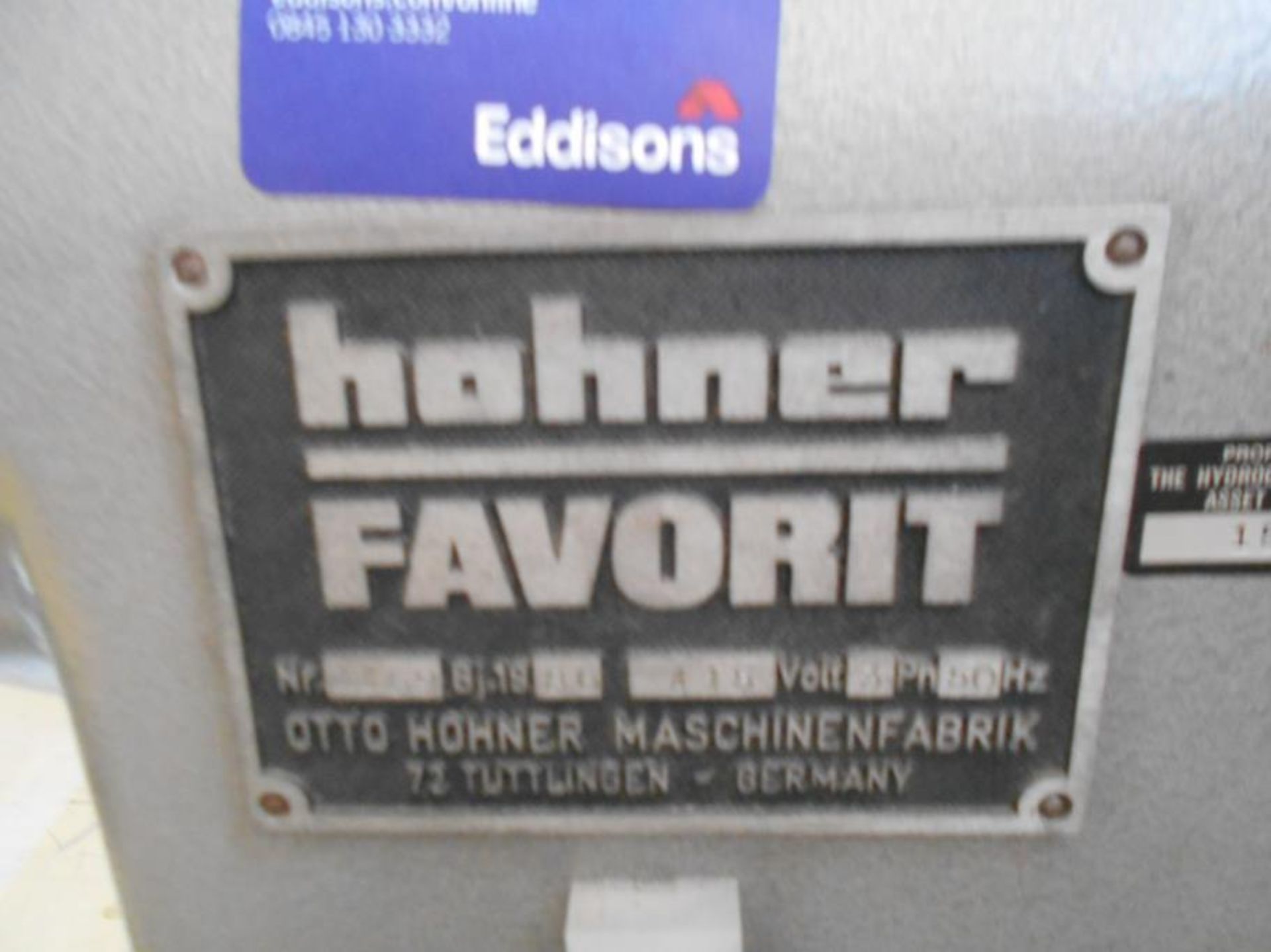 * Hohner Favorit Pad and Folder Wire Stitching Machine, serial number 4469 with qty of various - Image 3 of 42
