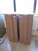 * 2 Heavy Duty Metal 4 Drawer Filing Cabinets Photographs are provided for example purposes only and
