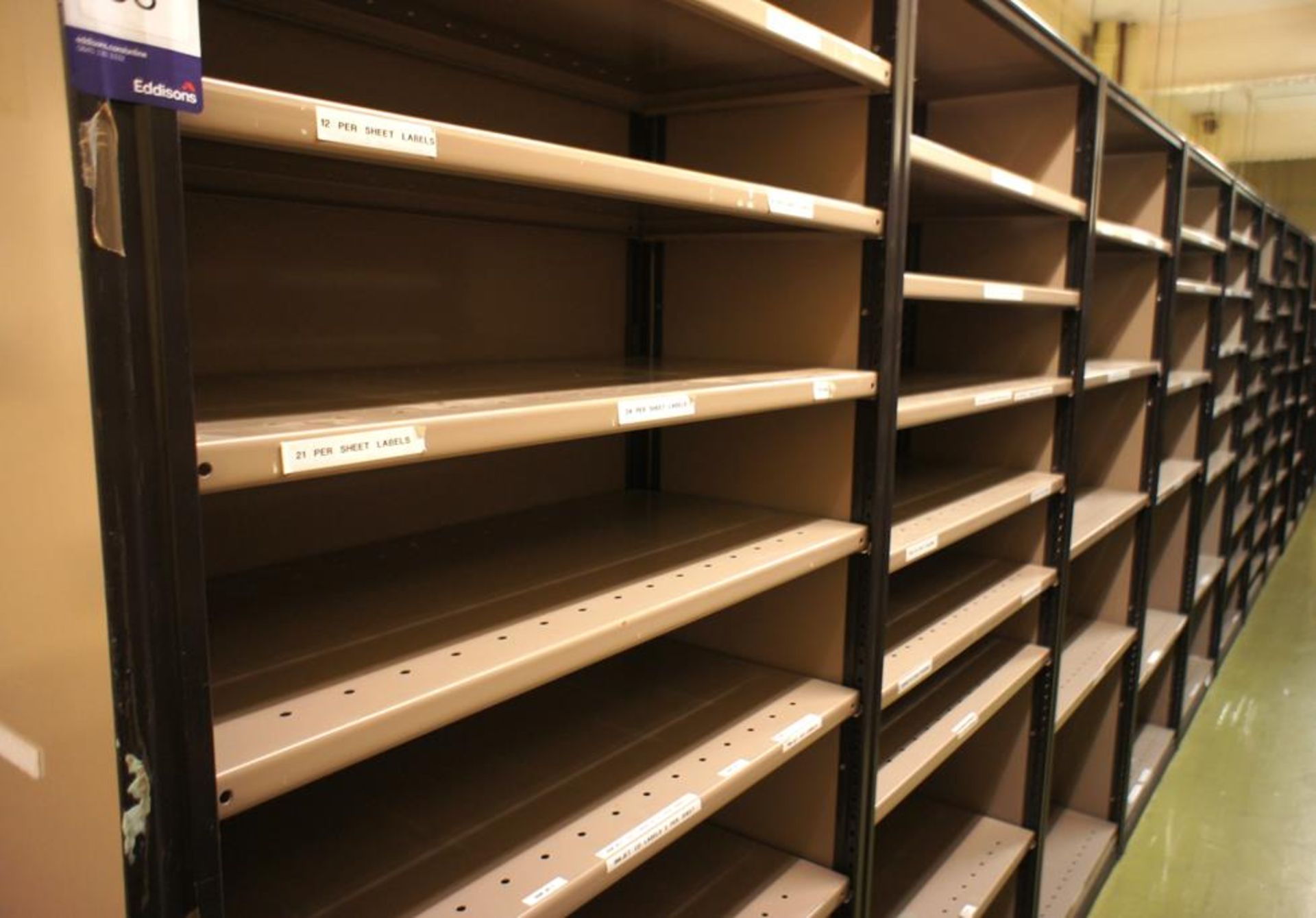 * 24 Bays of Multi Tier Boltless Shelving 2400x1000x420 Photographs are provided for example - Image 6 of 12