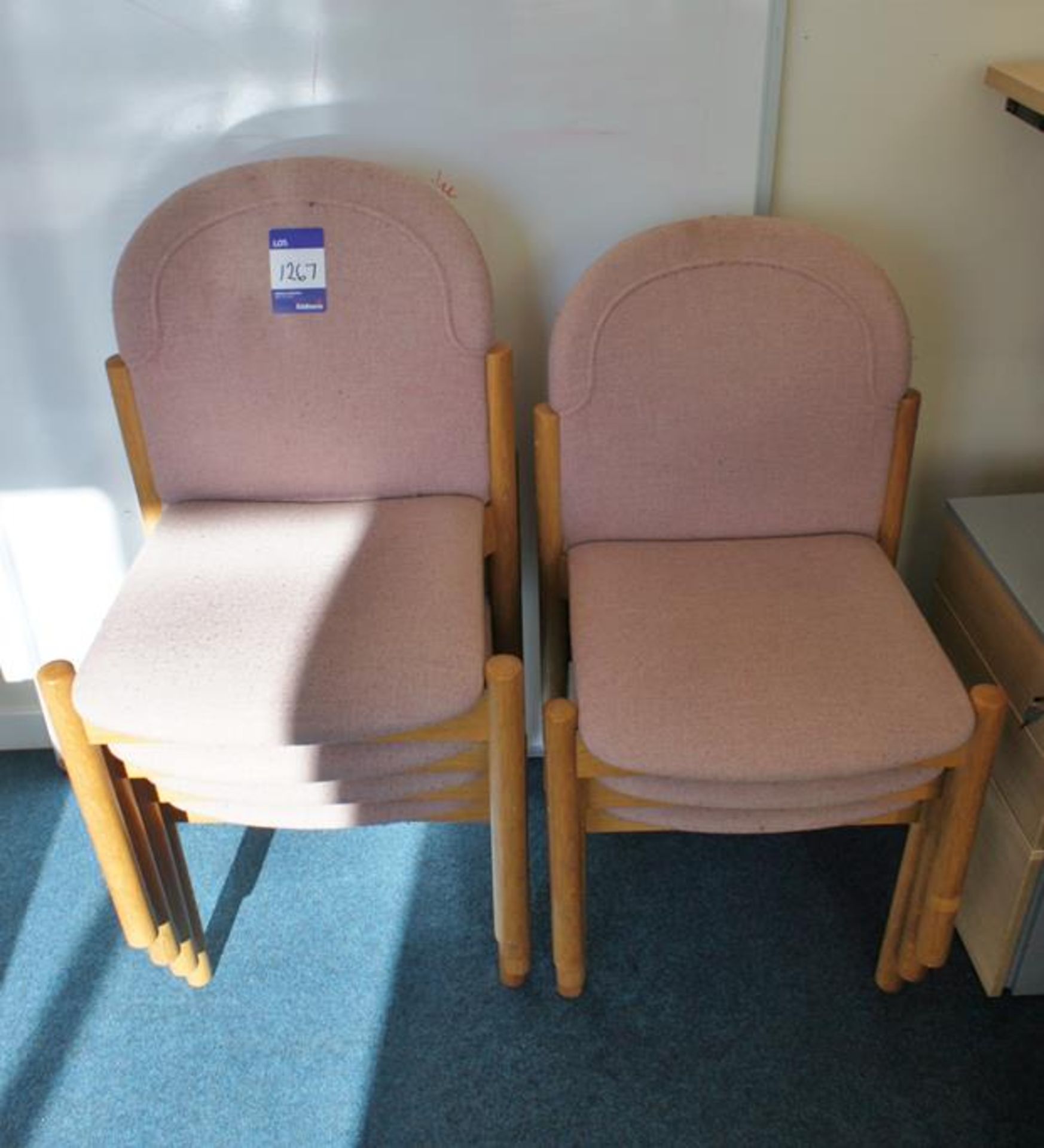 * 7 x Upholstered Meeting/Reception Chairs Photographs are provided for example purposes only and do