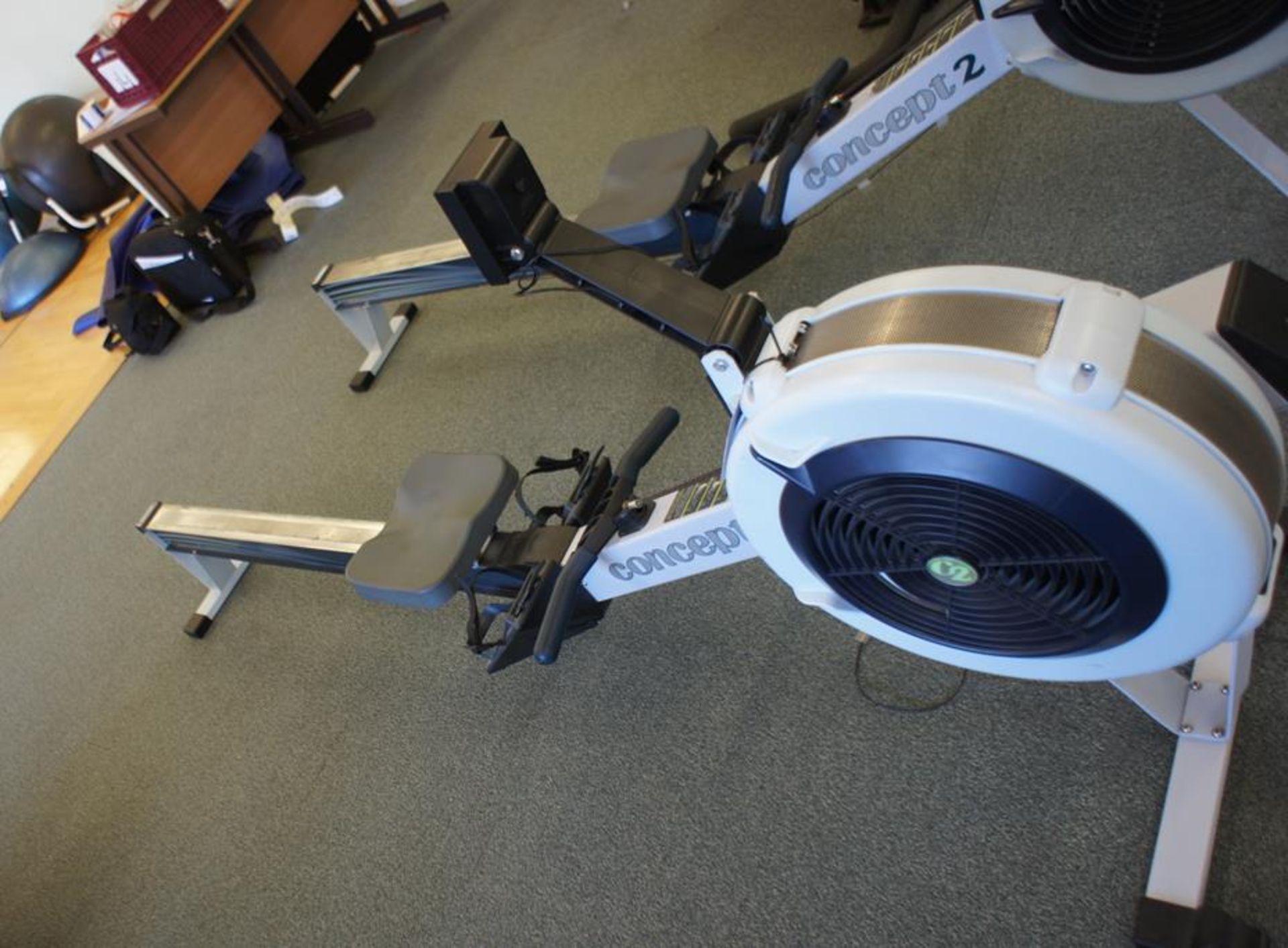 * Concept 2 PM3 Rowing Machine. Please note Collection of this lot is from Taunton. This lot is - Bild 5 aus 8
