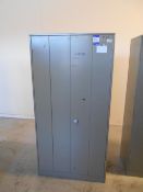 * Heavy Duty Steel secure Double Door Cabinet 1830 x 920 x 450 Photographs are provided for