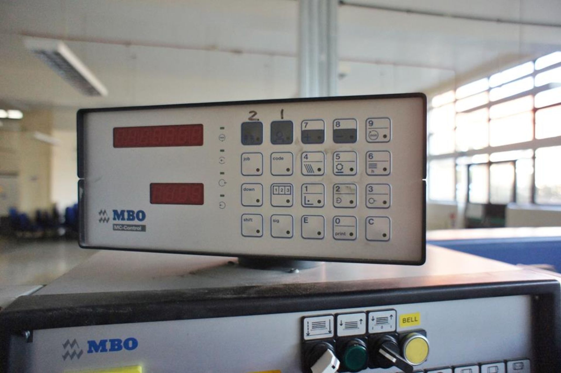 * MBO Perfection type T1020-1-1020/4 folder, fabrication no. 21.02.06.01, serial number 07 22401 ( - Image 81 of 92