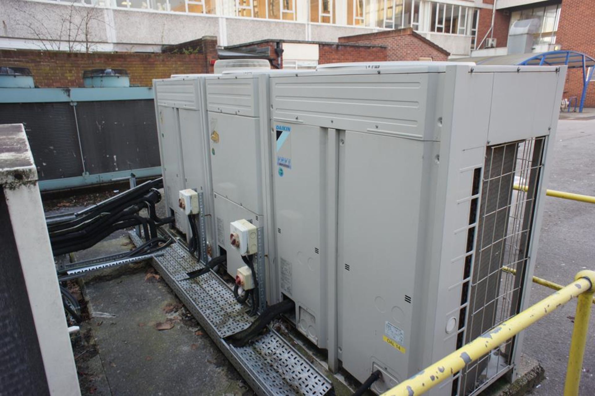 3 Daikin RXYQ16M9W1B Chiller Units, Year 2005. This Lot is Buyer to Remove. Please note that a - Image 5 of 12