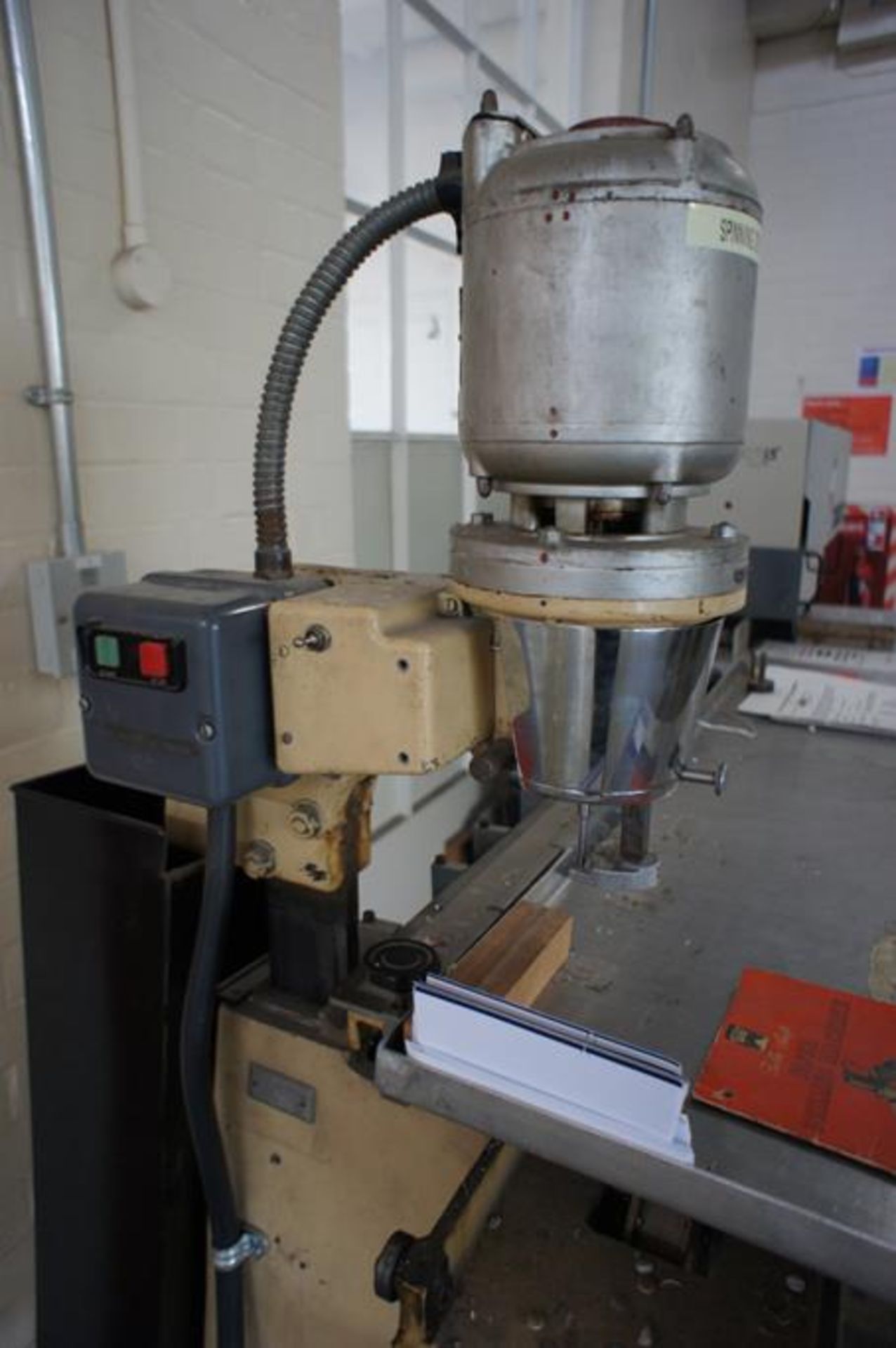 * SOAG, Paper Drilling Machine, Table Shift, serial number PD.3054. Please note Collection of this - Image 27 of 29