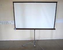 * Manual Projector Screen Photographs are provided for example purposes only and do not represent