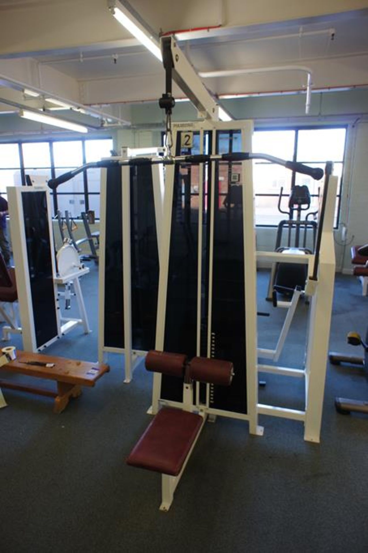 * Pulsestar Fitness Latoral Pull Down Weight Lifting Machine, Max Weight 100Kg. Please note - Image 2 of 8
