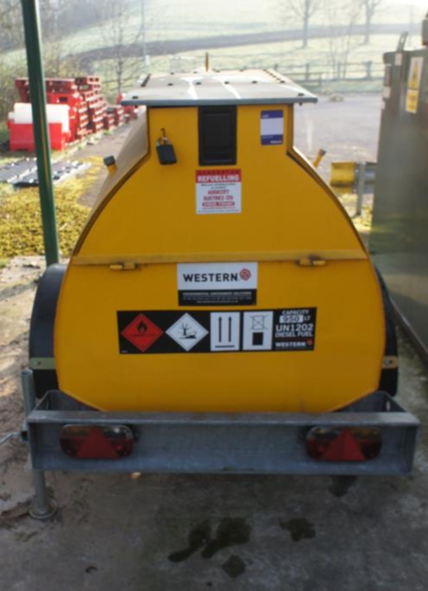 Western 210A Towable Fuel Bowser, 950Lts Capacity, serial number: 4379/0/1495, Year 2012. Contents - Image 6 of 10