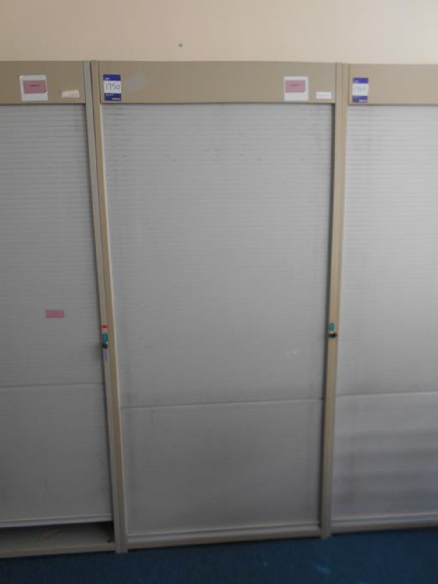 * Flexiform Single Tambour Door Office Cabinet 2200 x 1000 x 500 Photographs are provided for