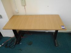 * Oak Effect Office Table 1400 x 650 Photographs are provided for example purposes only and do not