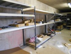 Five Bays of Boltless Shelving