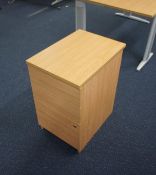 * Oak Effect Desk High Pedestal 800mm Deep Photographs are provided for example purposes only and do