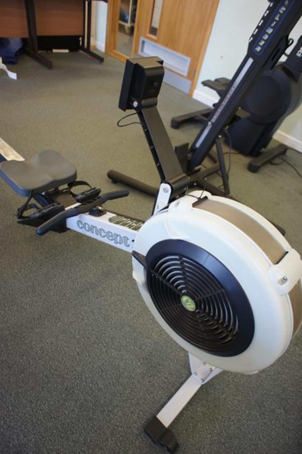 * Concept 2 PM3 Rowing Machine. Please note Collection of this lot is from Taunton. This lot is - Image 5 of 8