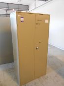 * Heavy Duty Steel secure Double Door Cabinet 1830 x 920 x 450 Photographs are provided for