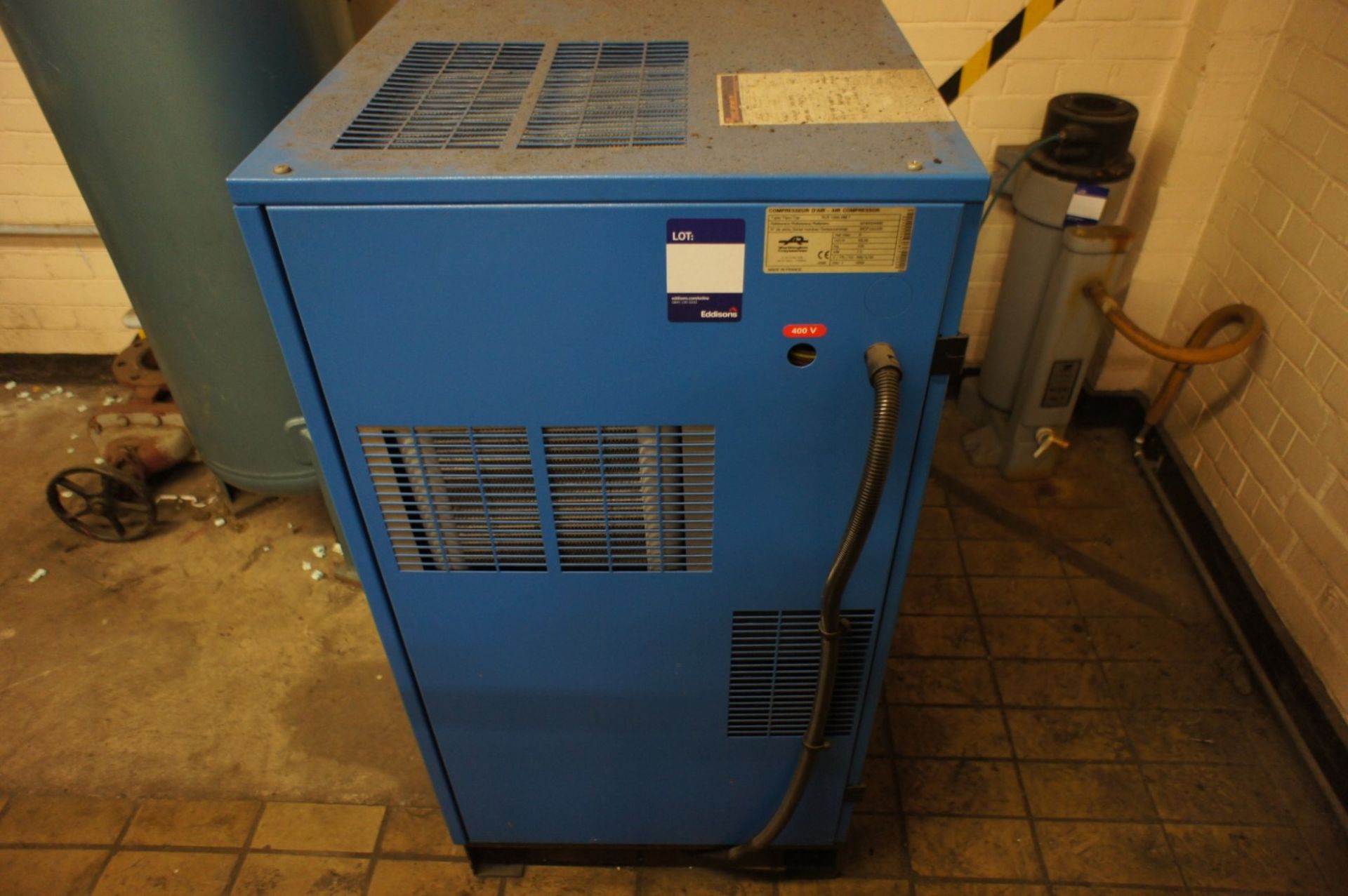 * Worthington RLR 1000 AM7 Packaged Air Compressor, 8 Bar, serial number 6240334400, Year 2006