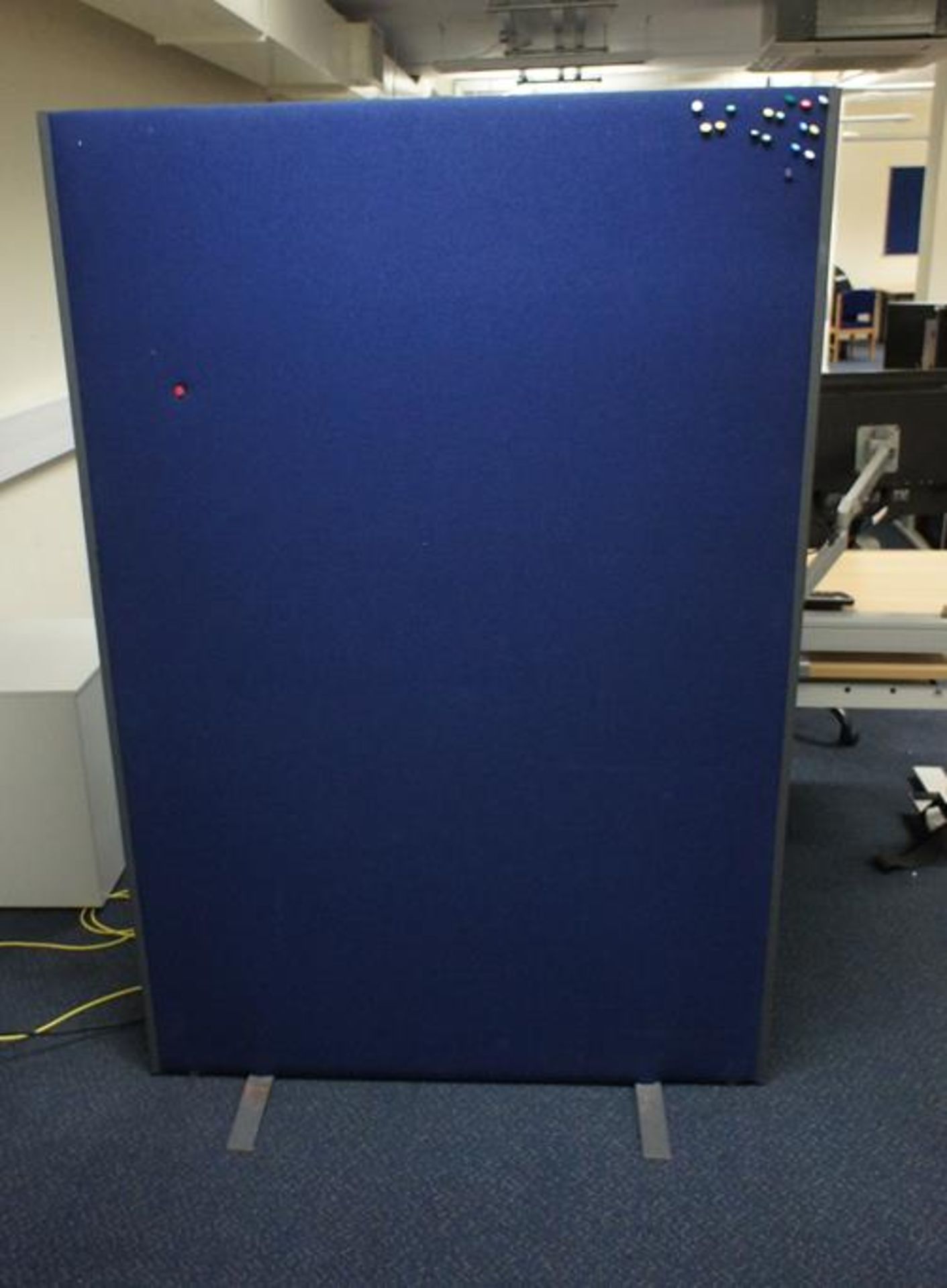 * 3 x Office Upholstered Partitions 1800 x 1200 Photographs are provided for example purposes only - Image 4 of 7