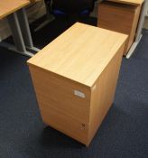 * Oak Effect Desk High Pedestal 600mm Deep Photographs are provided for example purposes only and do