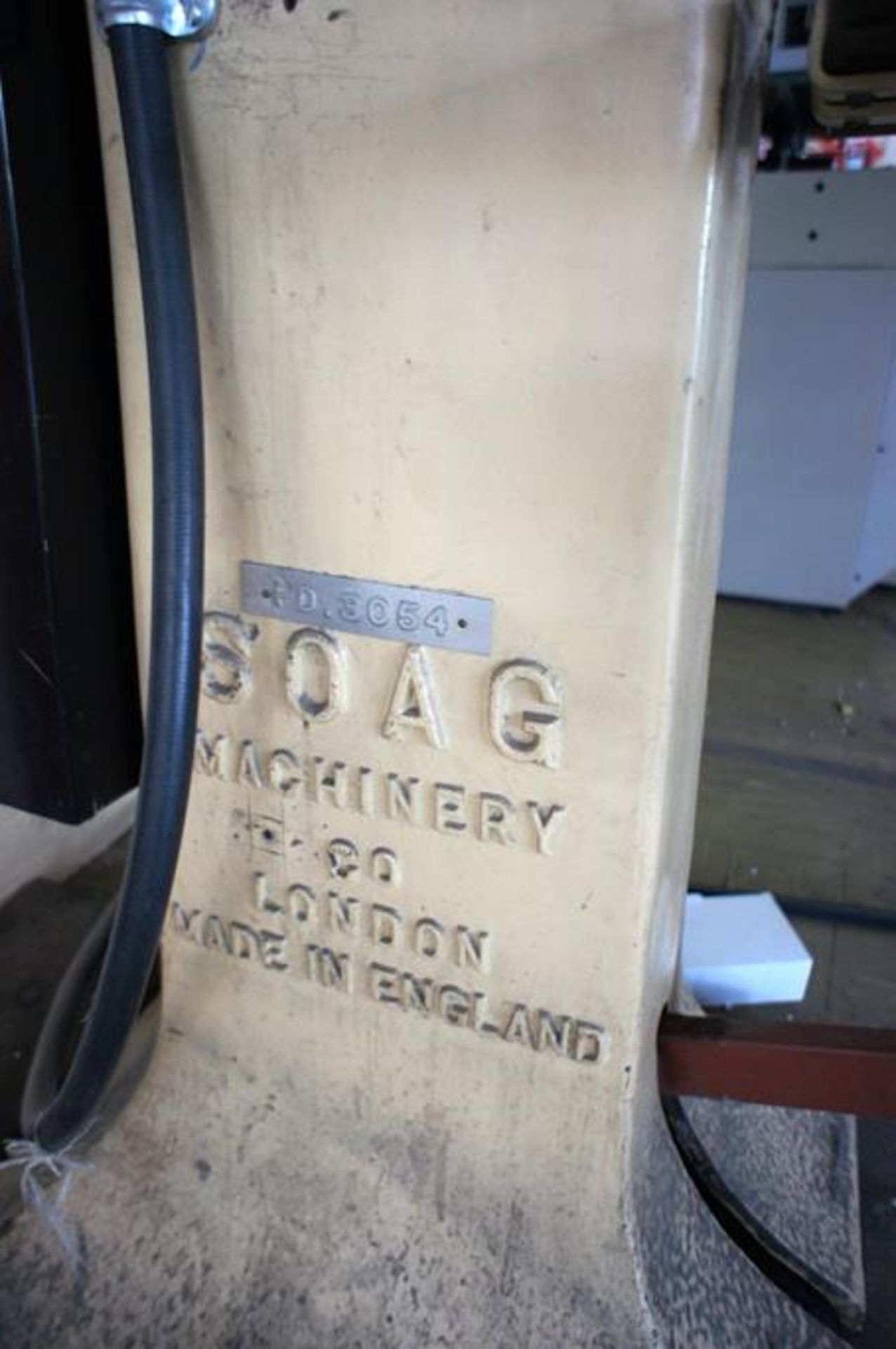 * SOAG, Paper Drilling Machine, Table Shift, serial number PD.3054. Please note Collection of this - Bild 22 aus 29
