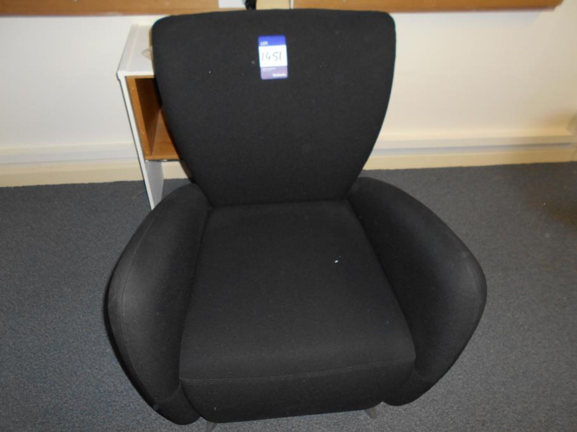 * Dauphin Upholstered Waiting Room Chair Photographs are provided for example purposes only and do - Image 2 of 2