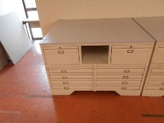 * 6 Drawer Metal Plan Chest 900 x 1370 x 1100 Photographs are provided for example purposes only and