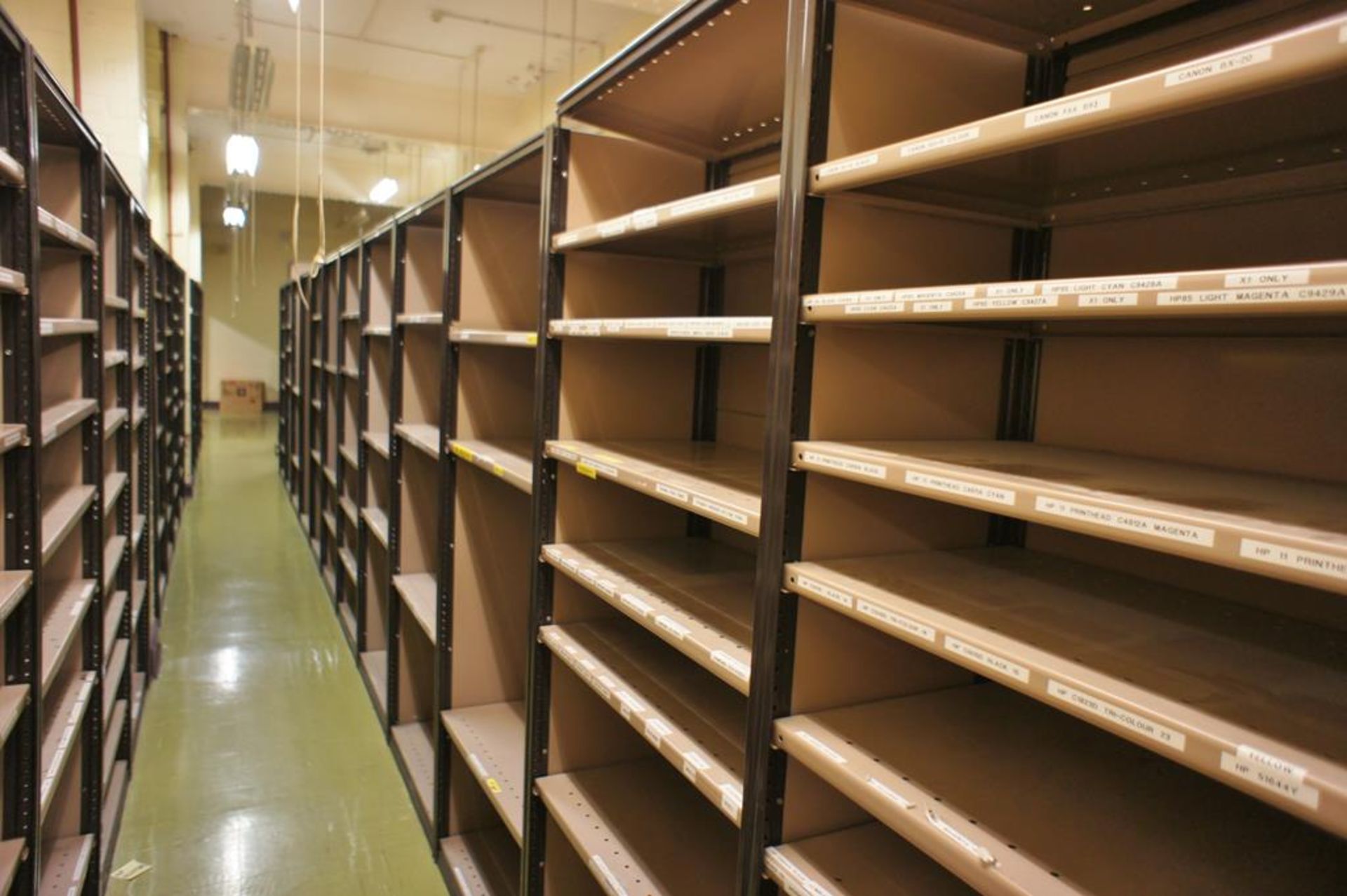 * 24 Bays of Multi Tier Boltless Shelving 2400x1000x420 Photographs are provided for example