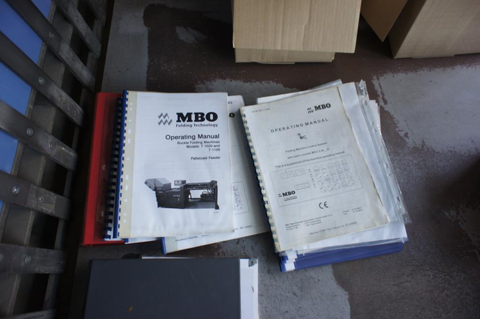 * MBO Perfection type T1020-1-1020/4 folder, fabrication no. 21.02.06.01, serial number 07 22401 ( - Image 75 of 92