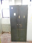 * Vickers Armstrong Heavy Duty 2 Door Engineers Cabinet 2100 x 910 x 440 Photographs are provided
